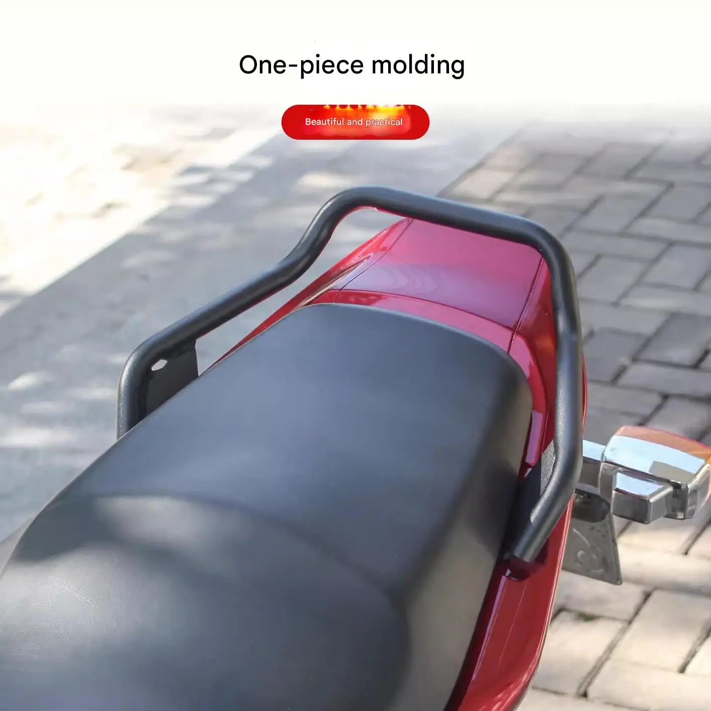 For the ZXMOTO 500F modified integrated rear handlebar motorcycle tail rack rear seat handle accessory
For the ZXMOTO 500F modified integrated rear handlebar motorcycle tail rack rear seat handle accessory