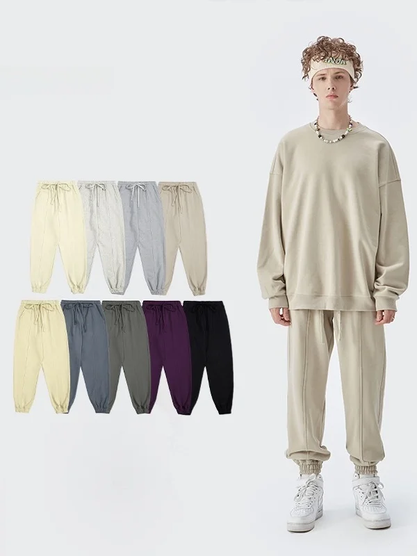 American Retro 460g Heavyweight Loop Casual Color Thick Sweatpants High Street Sport Pants Loose Fit mid Waist Cotton
American Retro 460g Heavyweight Loop Casual Color Thick Sweatpants High Street Sport Pants Loose Fit mid Waist Cotton
