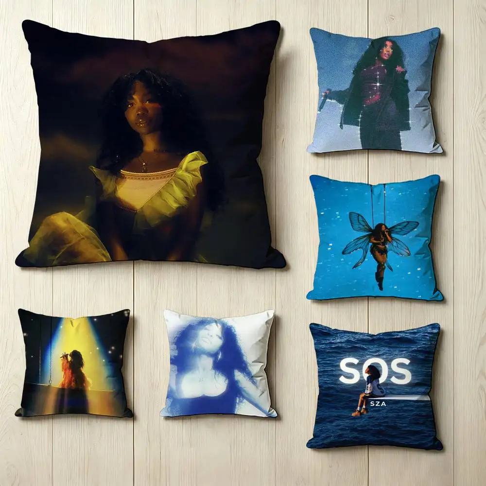 Famous singer S-SZA SOS Pillow Case Square Double-Sided Sofa Cushion Cover Bedroom Bedside Pillow
Famous singer S-SZA SOS Pillow Case Square Double-Sided Sofa Cushion Cover Bedroom Bedside Pillow
