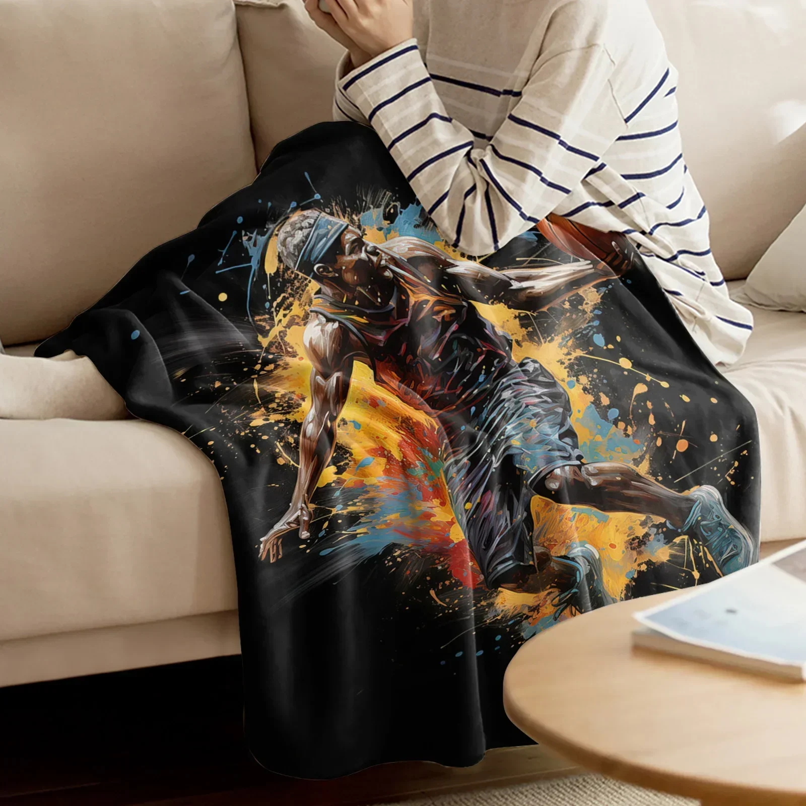 Sports Inspired Basketball Throw Blanket Soft Flannel for Bed Office Home Decor Portable and Athlete Styled
Sports Inspired Basketball Throw Blanket Soft Flannel for Bed Office Home Decor Portable and Athlete Styled