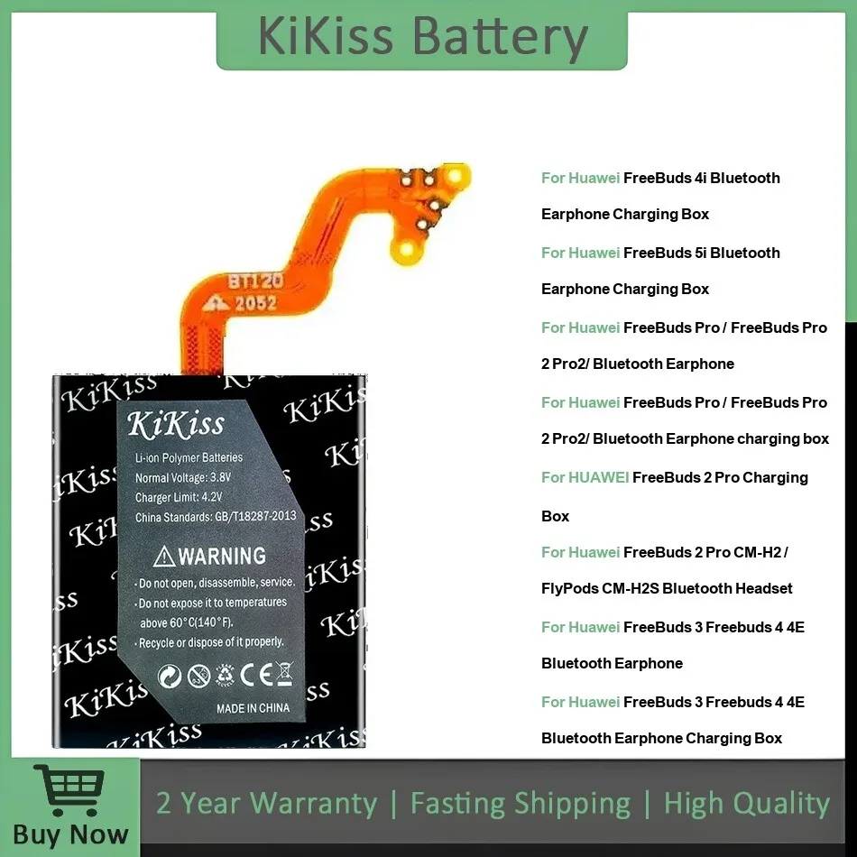 1 шт. HB1160ECW для Huawei Freebuds 4E 4I 5I 3 4 Bluetooth-гарнитура, зарядное устройство для наушников 2 PRO2 Pro, аккумулятор
1 шт. HB1160ECW для Huawei Freebuds 4E 4I 5I 3 4 Bluetooth-гарнитура, зарядное устройство для наушников 2 PRO2 Pro, аккумулятор