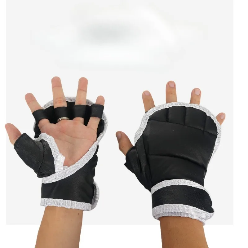 Adult Fighting Training Gloves Half Finger Gloves Boxing Gloves Finger Punching Bag Martial Arts Sanda Gloves
Adult Fighting Training Gloves Half Finger Gloves Boxing Gloves Finger Punching Bag Martial Arts Sanda Gloves