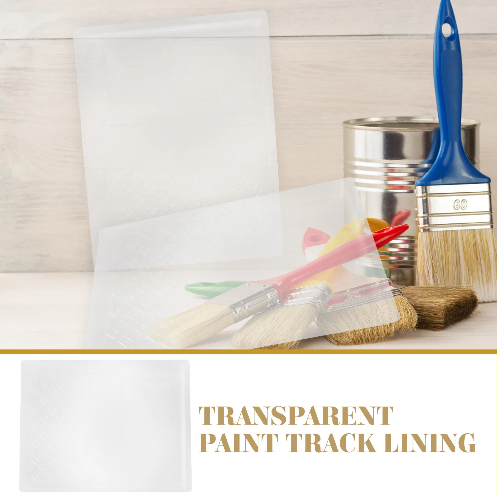 5 Inch Transparent PVC Paint Tray Liners Disposable Plastic Painting Supplies Tray Accessories Clear Liner for Home
5 Inch Transparent PVC Paint Tray Liners Disposable Plastic Painting Supplies Tray Accessories Clear Liner for Home