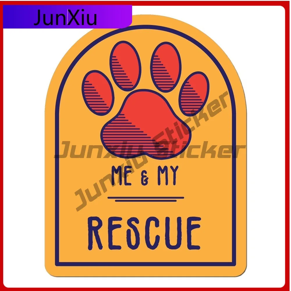 Me and My Rescue Aesthetic Car Laptop Window Bumper Waterproof Vinyl Decal Decoration Aesthetic Vintage Retro Funny Trendy
Me and My Rescue Aesthetic Car Laptop Window Bumper Waterproof Vinyl Decal Decoration Aesthetic Vintage Retro Funny Trendy