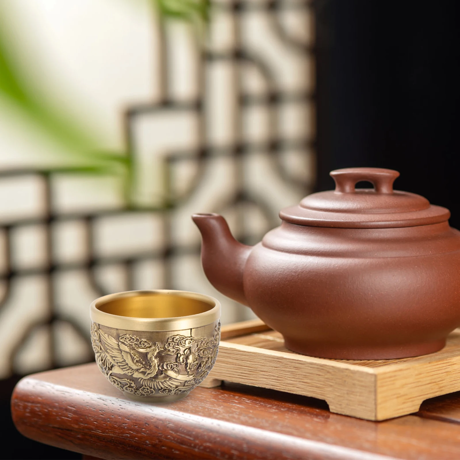 2pcs Dragon Chinese Style Copper Vintage Teacup Retro Embossed Dragon Pattern For Home Decor Teaware Kitchen Bar
2pcs Dragon Chinese Style Copper Vintage Teacup Retro Embossed Dragon Pattern For Home Decor Teaware Kitchen Bar