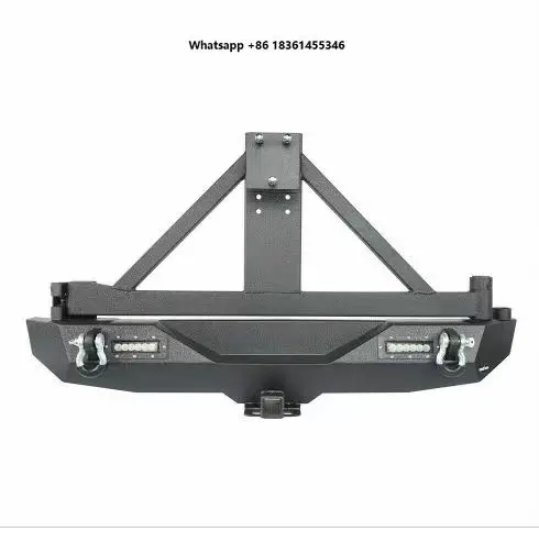 For Wrangler JL 2018+ HW 4X4 Offroad Black Back Rear Bumper W/Tire Carrier
For Wrangler JL 2018+ HW 4X4 Offroad Black Back Rear Bumper W/Tire Carrier