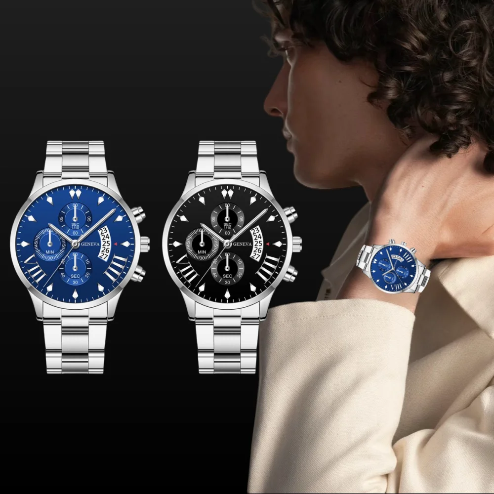 Casual Temperament Large Dial Fashionable Luxury Watch Simple Sport Style Automatic Watches for Decoration Accessory
Casual Temperament Large Dial Fashionable Luxury Watch Simple Sport Style Automatic Watches for Decoration Accessory