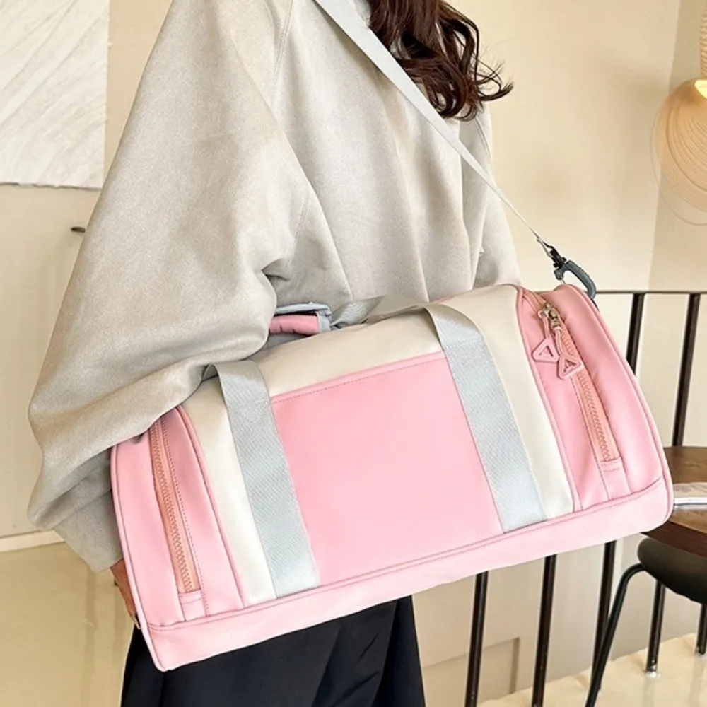 Модная дорожная сумка большой вместимости, водонепроницаемая легкая спортивная сумка для фитнеса, ткань Оксфорд, дорожная сумка для отдыха, плавание
Модная дорожная сумка большой вместимости, водонепроницаемая легкая спортивная сумка для фитнеса, ткань Оксфорд, дорожная сумка для отдыха, плавание