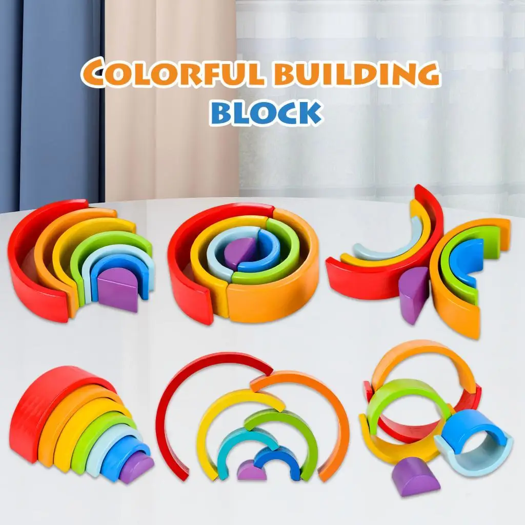 Rainbow Stacker Nesting Blocks Puzzle Birthday Gift for Toddler Multifunctional
Rainbow Stacker Nesting Blocks Puzzle Birthday Gift for Toddler Multifunctional