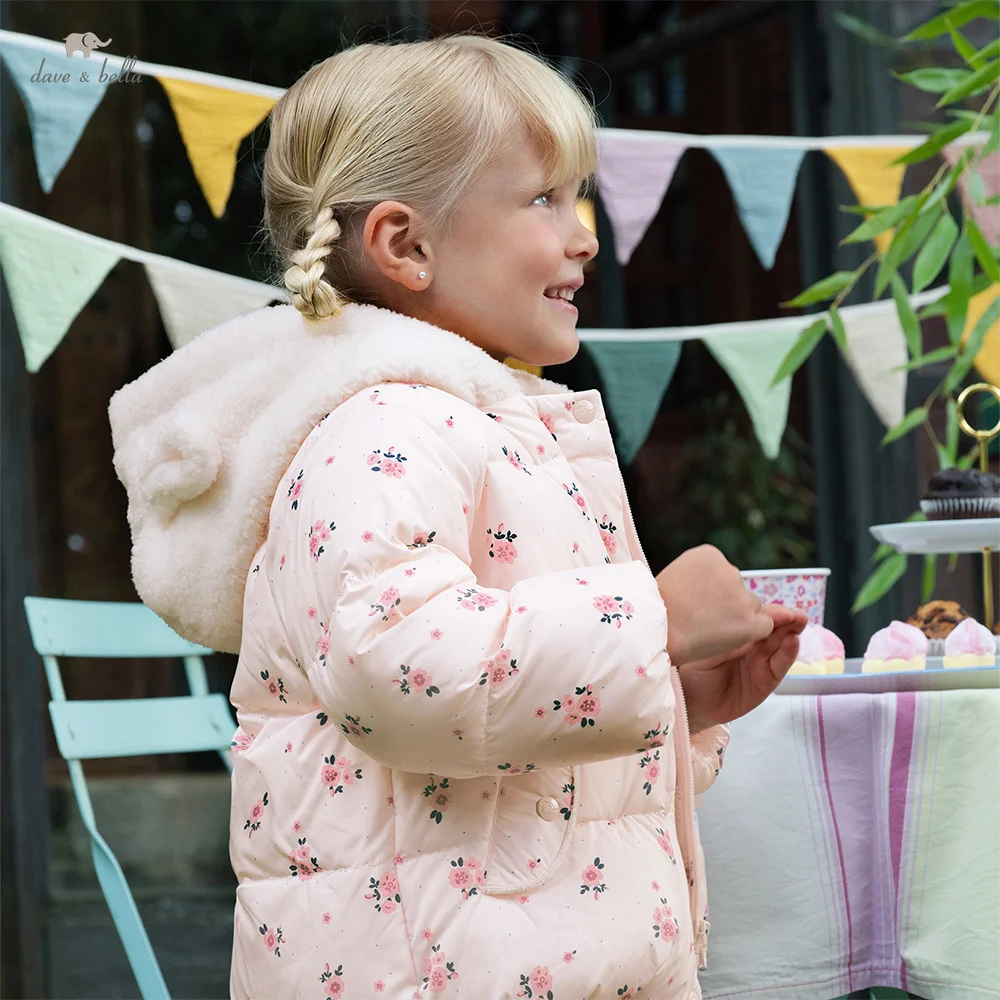 Dave Bella Girls Down Jacket Autumn Winter Pink Cute Printed hooded Overcoat Kid White Duck Down Top Children Clothing DB4253751
Dave Bella Girls Down Jacket Autumn Winter Pink Cute Printed hooded Overcoat Kid White Duck Down Top Children Clothing DB4253751