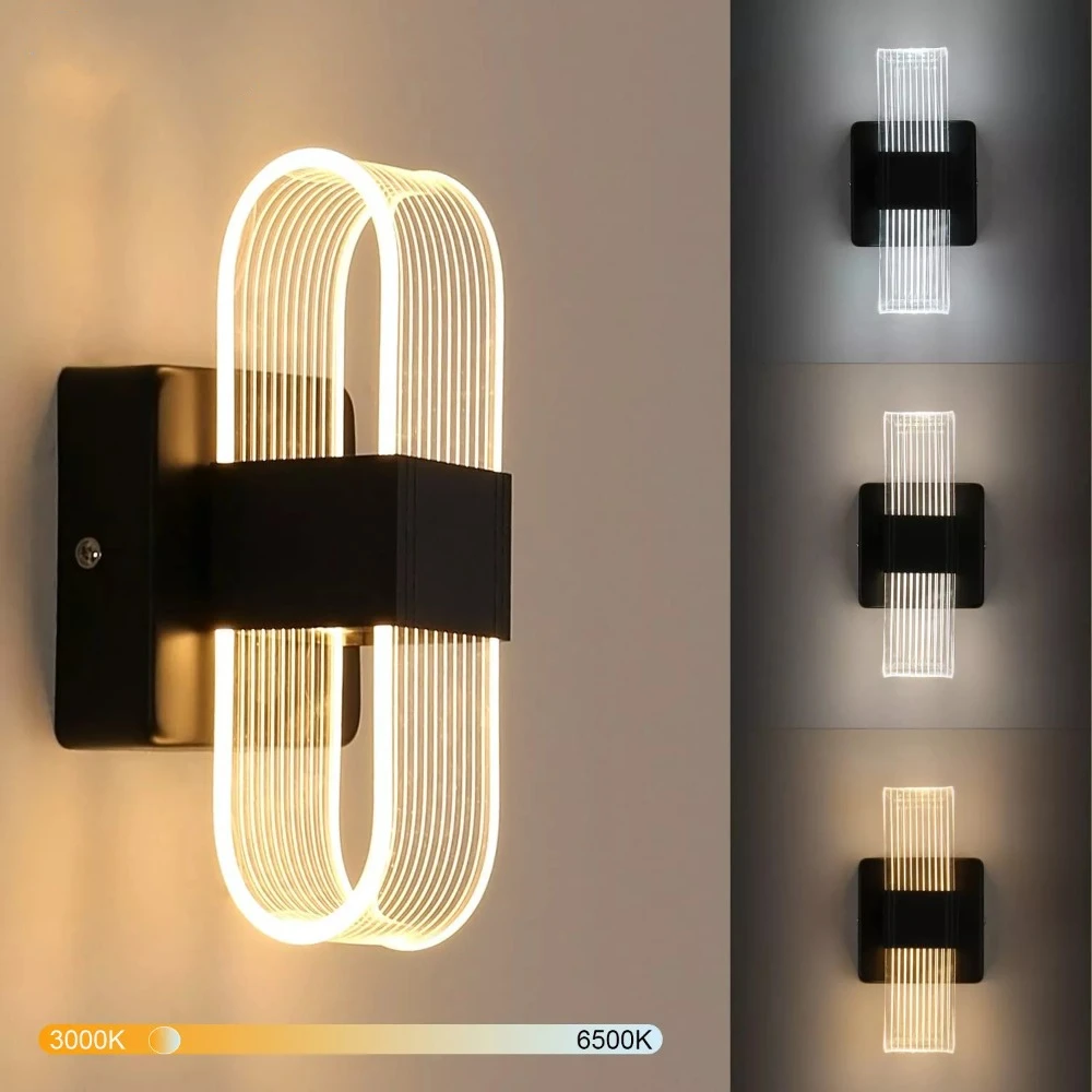 New 3 in 1 LED Wall Lights Modern Acrylic Light Guide Indoor Lighting Dimmable 12W Wall Light Decor for Living Room Bedroom
New 3 in 1 LED Wall Lights Modern Acrylic Light Guide Indoor Lighting Dimmable 12W Wall Light Decor for Living Room Bedroom