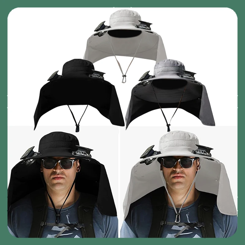 Outdoor Wide Brim Sun Hat With Solar Fan Wide Brim Solar Fan Usb Charging Outdoor Fishing Hat New Sun Protection Fishing Hat
Outdoor Wide Brim Sun Hat With Solar Fan Wide Brim Solar Fan Usb Charging Outdoor Fishing Hat New Sun Protection Fishing Hat