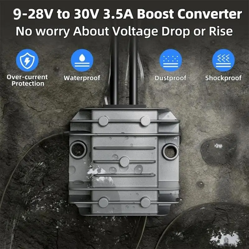 Автомобильный адаптер DC10V-28V к DC30V 3.5A повышающий преобразователь для Link Mini в транспортных средствах защита от по току
Автомобильный адаптер DC10V-28V к DC30V 3.5A повышающий преобразователь для Link Mini в транспортных средствах защита от по току