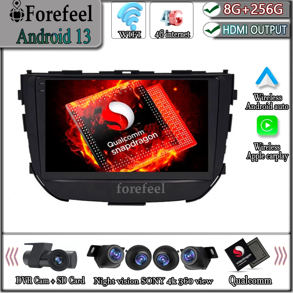 Android 13 For Suzuki Vitara Breeza 2015 2016 2017 Multimedia Player Car Navigation GPS Radio High-performance CPU 5G DashCam
Android 13 For Suzuki Vitara Breeza 2015 2016 2017 Multimedia Player Car Navigation GPS Radio High-performance CPU 5G DashCam