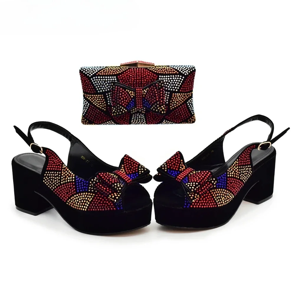 Lastest Italian Design Fashion Style Ladies Shoe with Matching Bag Set 2024 Nigerian Shoes and Bag Set Wedding Shoes Bride
Lastest Italian Design Fashion Style Ladies Shoe with Matching Bag Set 2024 Nigerian Shoes and Bag Set Wedding Shoes Bride
