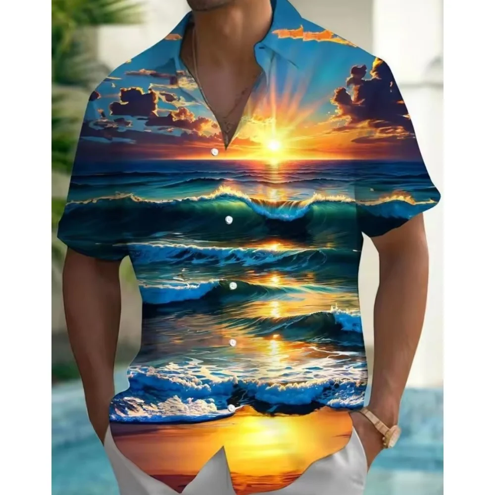Hawaii Summer Coconut 3D Printed Fashion Leisure Street Lapel Shirt for Menhawaiian Shirts Fashion Short Sleeve Tops Blouse
Hawaii Summer Coconut 3D Printed Fashion Leisure Street Lapel Shirt for Menhawaiian Shirts Fashion Short Sleeve Tops Blouse