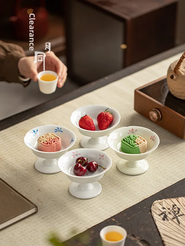 Китайская винтажная фруктовница на высокой ножке, тарелка для чая и закусок, ретро-тарелка для десертов и выпечки, прозрачная тарелка для десертов в стиле Монгайт
Китайская винтажная фруктовница на высокой ножке, тарелка для чая и закусок, ретро-тарелка для десертов и выпечки, прозрачная тарелка для десертов в стиле Монгайт