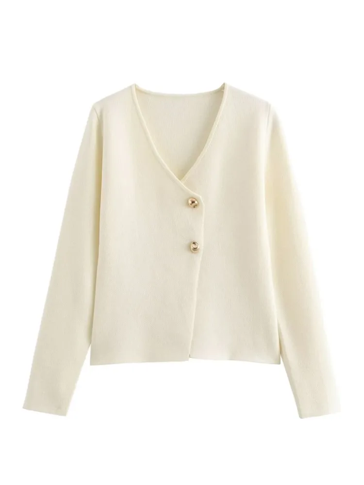 Solid Color Knitting Cardigan Coats For Woman Autumn New Fashion Long Sleeves Button Sweater Winter Elegance Ladies Sweaters
Solid Color Knitting Cardigan Coats For Woman Autumn New Fashion Long Sleeves Button Sweater Winter Elegance Ladies Sweaters