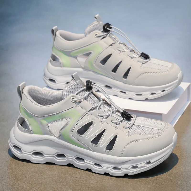 Summer Breathable Hollow Out Sneakers Unisex Couple Shoes Wide Toe Sports Casual Walking Shoes
Summer Breathable Hollow Out Sneakers Unisex Couple Shoes Wide Toe Sports Casual Walking Shoes