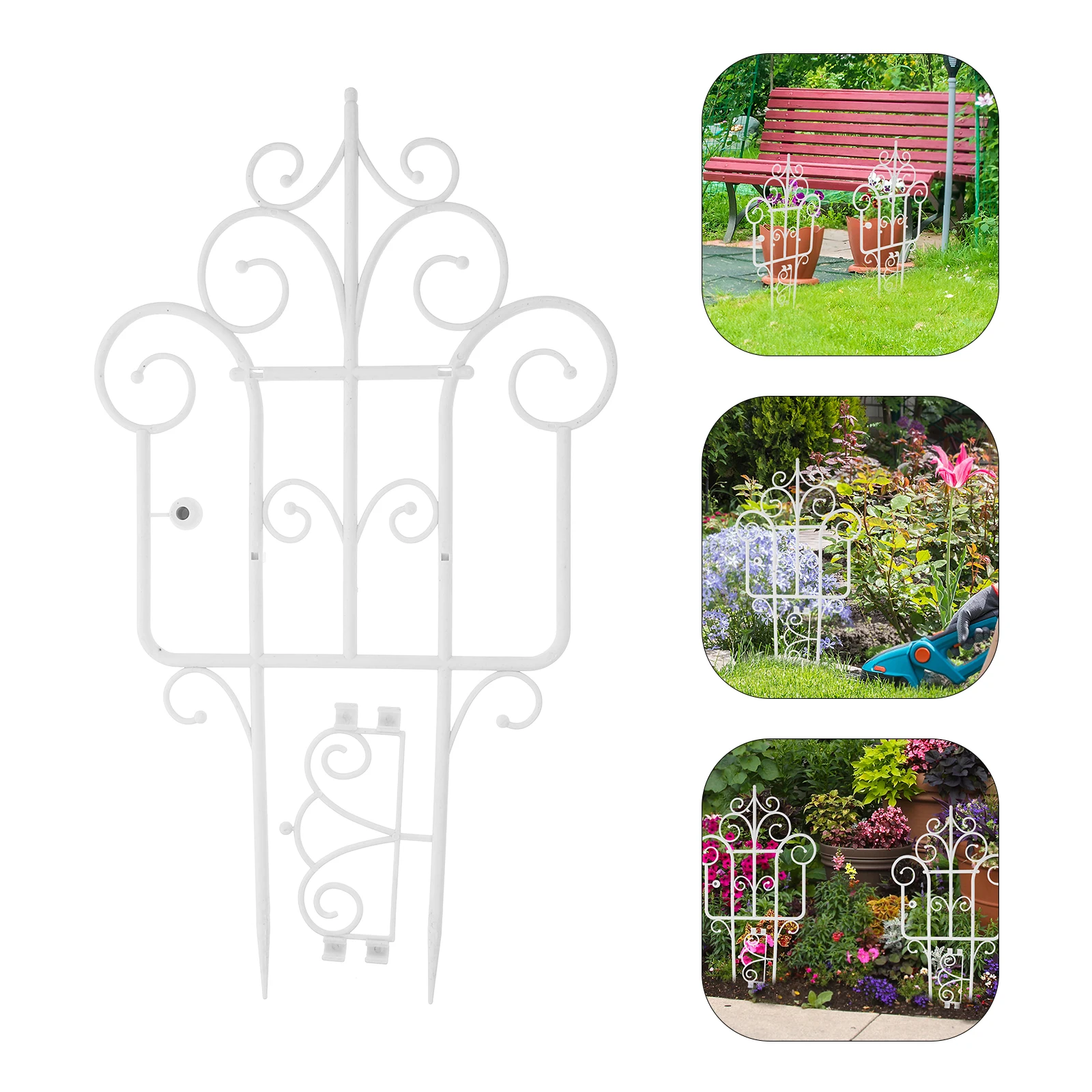 2 Pcs Plastic Fence Flower Bed Edging Borders European Style for Garden Pp Fencing Dog Barrier
2 Pcs Plastic Fence Flower Bed Edging Borders European Style for Garden Pp Fencing Dog Barrier