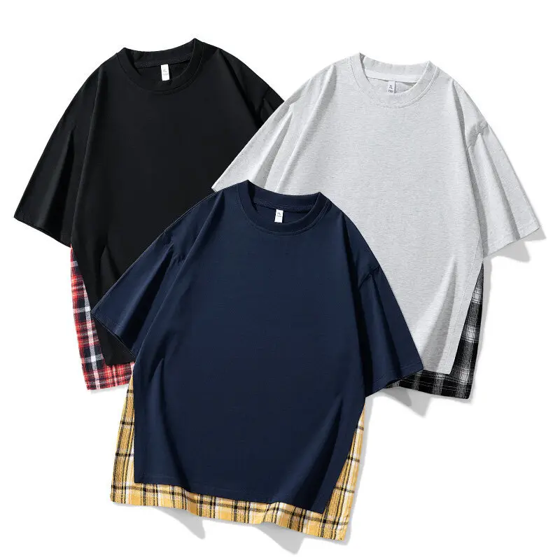 Summer New Men's Fake Two-Piece Round Neck Short SleeveTLoose Fit American Style Half Sleeve T-Shirt
Summer New Men's Fake Two-Piece Round Neck Short SleeveTLoose Fit American Style Half Sleeve T-Shirt