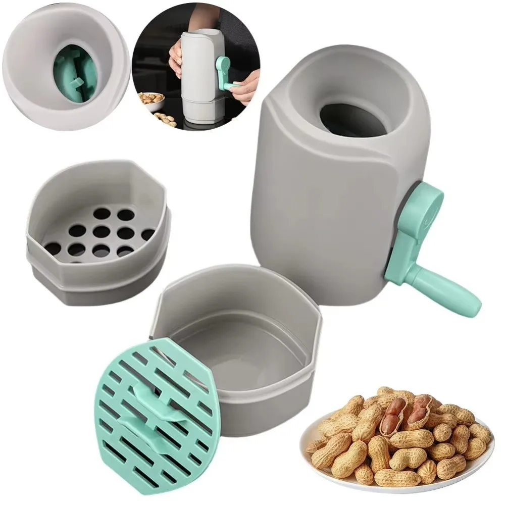 New Automatic Peanut Sheller Hand Crank White Shell Peanut Opener Gadget Peanut Shelling Machine
New Automatic Peanut Sheller Hand Crank White Shell Peanut Opener Gadget Peanut Shelling Machine