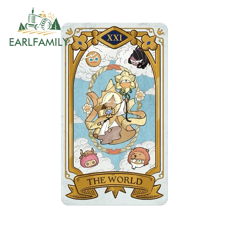 EARLFAMILY For Cookie Run Pure Vanilla Cookie Car Stickers Card Pattern Design Laptop Decals Scratch-Proof Vinyl Car Accessoires
EARLFAMILY For Cookie Run Pure Vanilla Cookie Car Stickers Card Pattern Design Laptop Decals Scratch-Proof Vinyl Car Accessoires