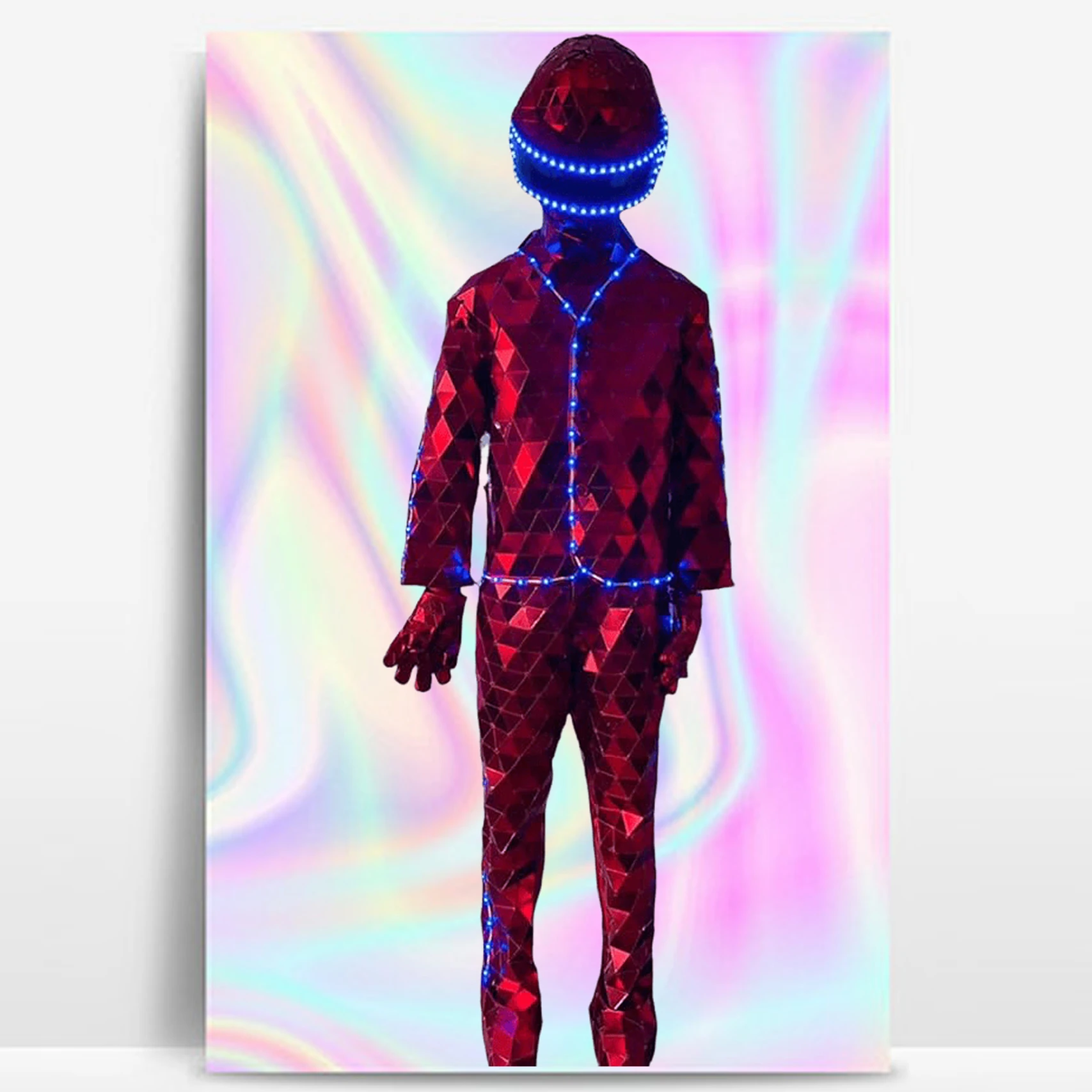 Mirror Men Robot Dance Costume Gold Silver Glass Modern Singer Outfit Stage Performance wear
Mirror Men Robot Dance Costume Gold Silver Glass Modern Singer Outfit Stage Performance wear
