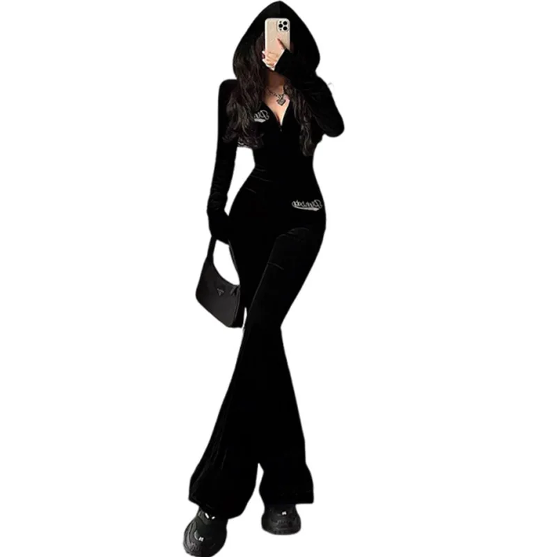 2024 Autumn And Winter New Women's Clothing American Casual Sports Style Fashionable Tight Fitting Hooded Diamond Hot Stamping
2024 Autumn And Winter New Women's Clothing American Casual Sports Style Fashionable Tight Fitting Hooded Diamond Hot Stamping