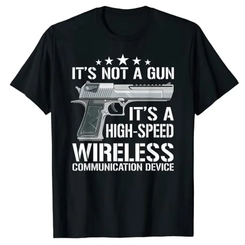 It's Not A Gun Meme Shirt - Funny It's A High-Speed Wireless Communication Device Graphic T-Shirts Husband Gift Men Clothing
It's Not A Gun Meme Shirt - Funny It's A High-Speed Wireless Communication Device Graphic T-Shirts Husband Gift Men Clothing