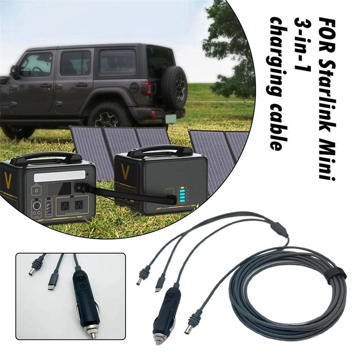 NEW For Mini to DC Power Cable Mini Type-C Charging Cable Three-in-One to DC Power Style-5meters
NEW For Mini to DC Power Cable Mini Type-C Charging Cable Three-in-One to DC Power Style-5meters