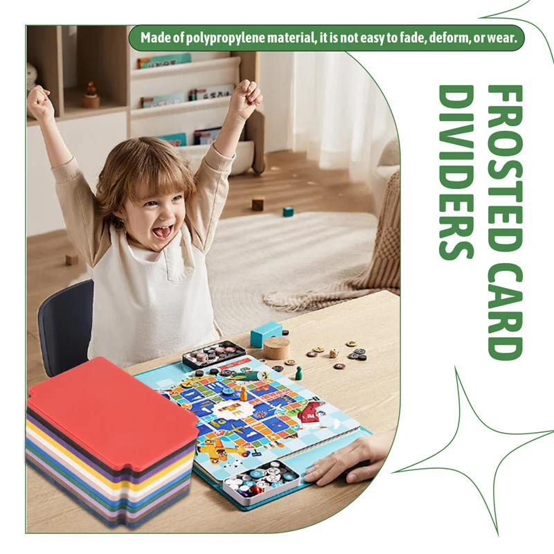 ABVH-Trading Card Dividers, 60Pcs Frosted Card Separator Divider Cards, For Office Games Card
ABVH-Trading Card Dividers, 60Pcs Frosted Card Separator Divider Cards, For Office Games Card