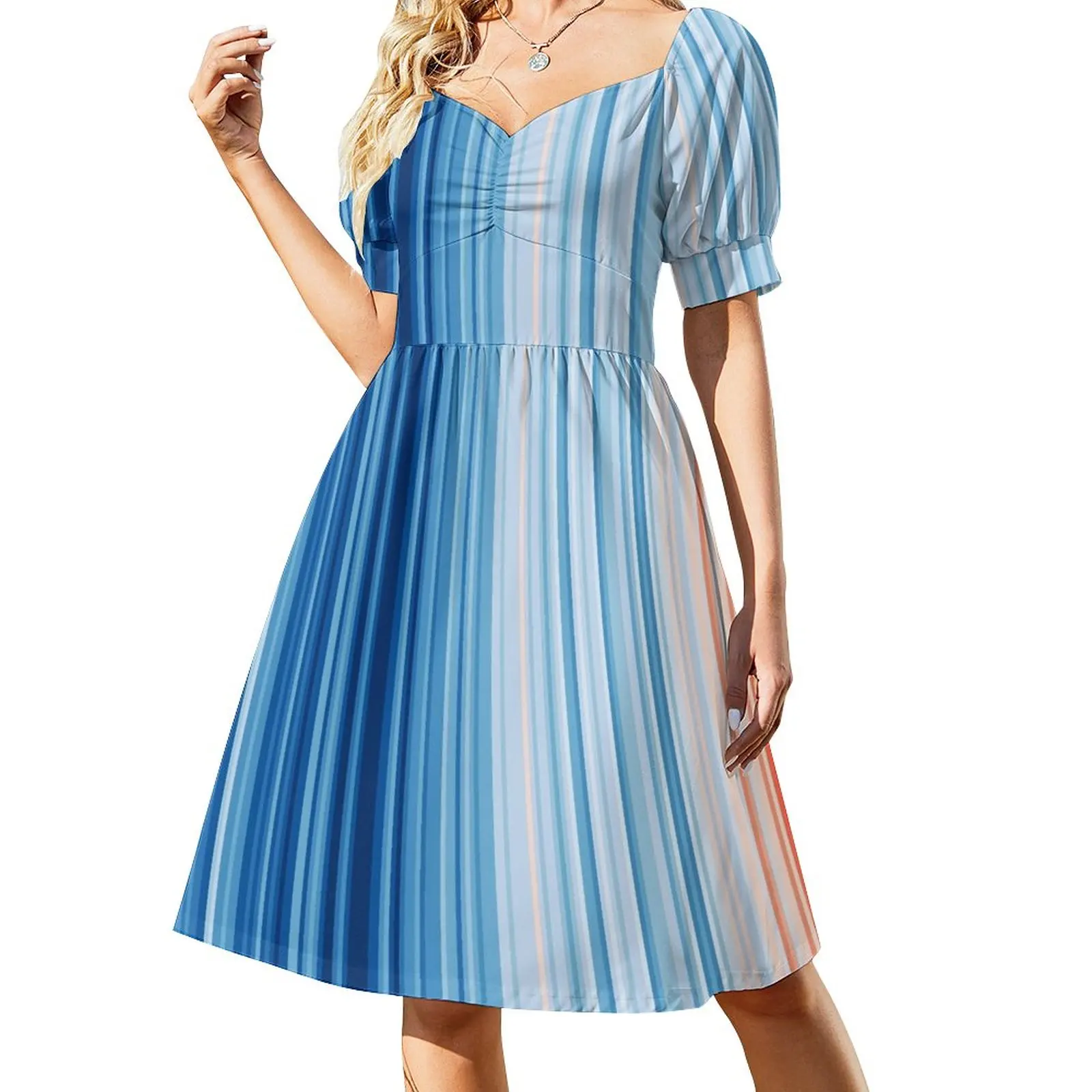 Warming Stripe: Global Sleeveless Dress Women dresses summer summer outfits for women 2024
Warming Stripe: Global Sleeveless Dress Women dresses summer summer outfits for women 2024