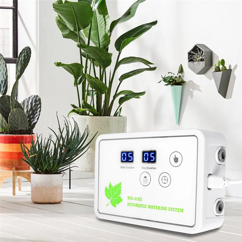 AT43-Timeable Plant Waterer Automatic Watering System Pump Adjustable Drip-Arrow Plant Waterer Timer
AT43-Timeable Plant Waterer Automatic Watering System Pump Adjustable Drip-Arrow Plant Waterer Timer