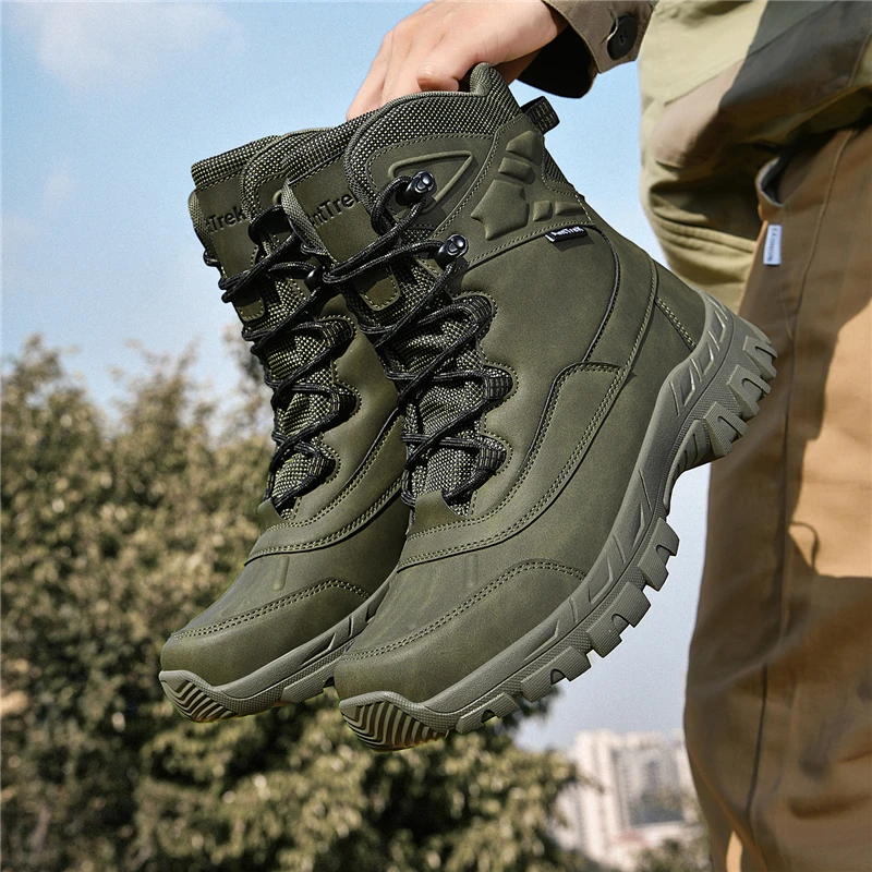 2026 New Arrival Mountain Climbing Footwear Men Rubber Sole Outdoor Hiking Mens Shoes Thick Soled Trekking Sneakers For Man
2026 New Arrival Mountain Climbing Footwear Men Rubber Sole Outdoor Hiking Mens Shoes Thick Soled Trekking Sneakers For Man