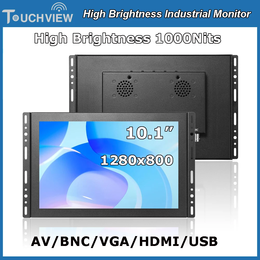 TouchView 10,1-дюймовый сенсорный монитор с открытой рамкой, читаемый солнечным светом, 1000 нит, VGA, HDMI, USB, с разрешением 1280*800
TouchView 10,1-дюймовый сенсорный монитор с открытой рамкой, читаемый солнечным светом, 1000 нит, VGA, HDMI, USB, с разрешением 1280*800