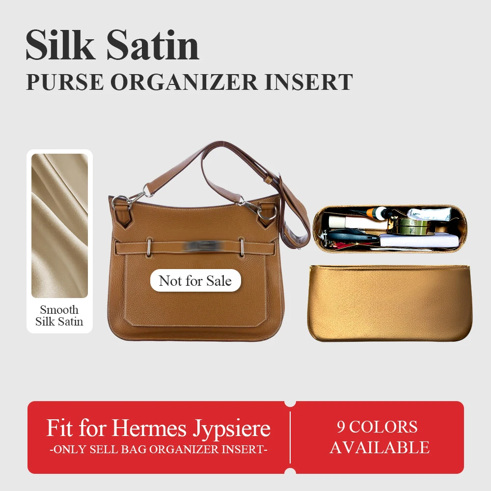 Silk Satin Purse Organizer Insert Makeup Inner Liner Storage Bag Fit for Hermes Jypsiere Mini Lightweight Inside Organizer Bag
Silk Satin Purse Organizer Insert Makeup Inner Liner Storage Bag Fit for Hermes Jypsiere Mini Lightweight Inside Organizer Bag