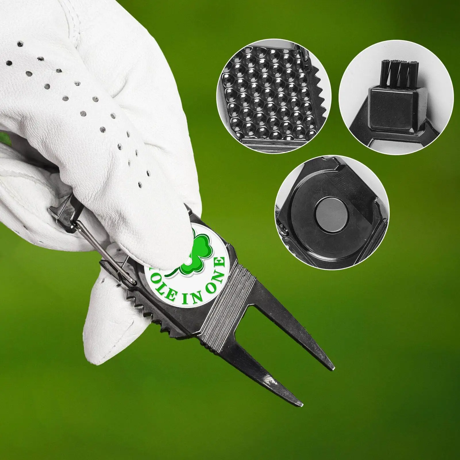 Golf Divot Repair Tool Portable Alloy Golf Repair Divot Tool Groove Cleaner Aid On-Course Club Bag Accessories For Men Boys
Golf Divot Repair Tool Portable Alloy Golf Repair Divot Tool Groove Cleaner Aid On-Course Club Bag Accessories For Men Boys
