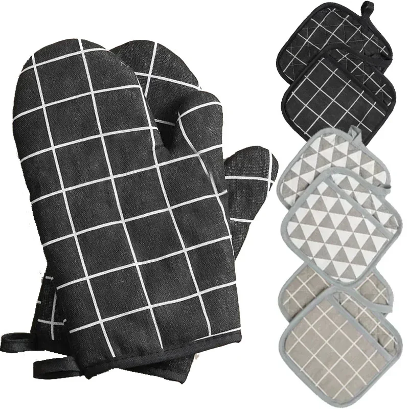 2pcs Kitchen Potholders Pad and Stove Oven Gloves Set Mitts Heat Resistant Thermal Anti-heat Take Hot Pot Cooking Baking Gloves
2pcs Kitchen Potholders Pad and Stove Oven Gloves Set Mitts Heat Resistant Thermal Anti-heat Take Hot Pot Cooking Baking Gloves