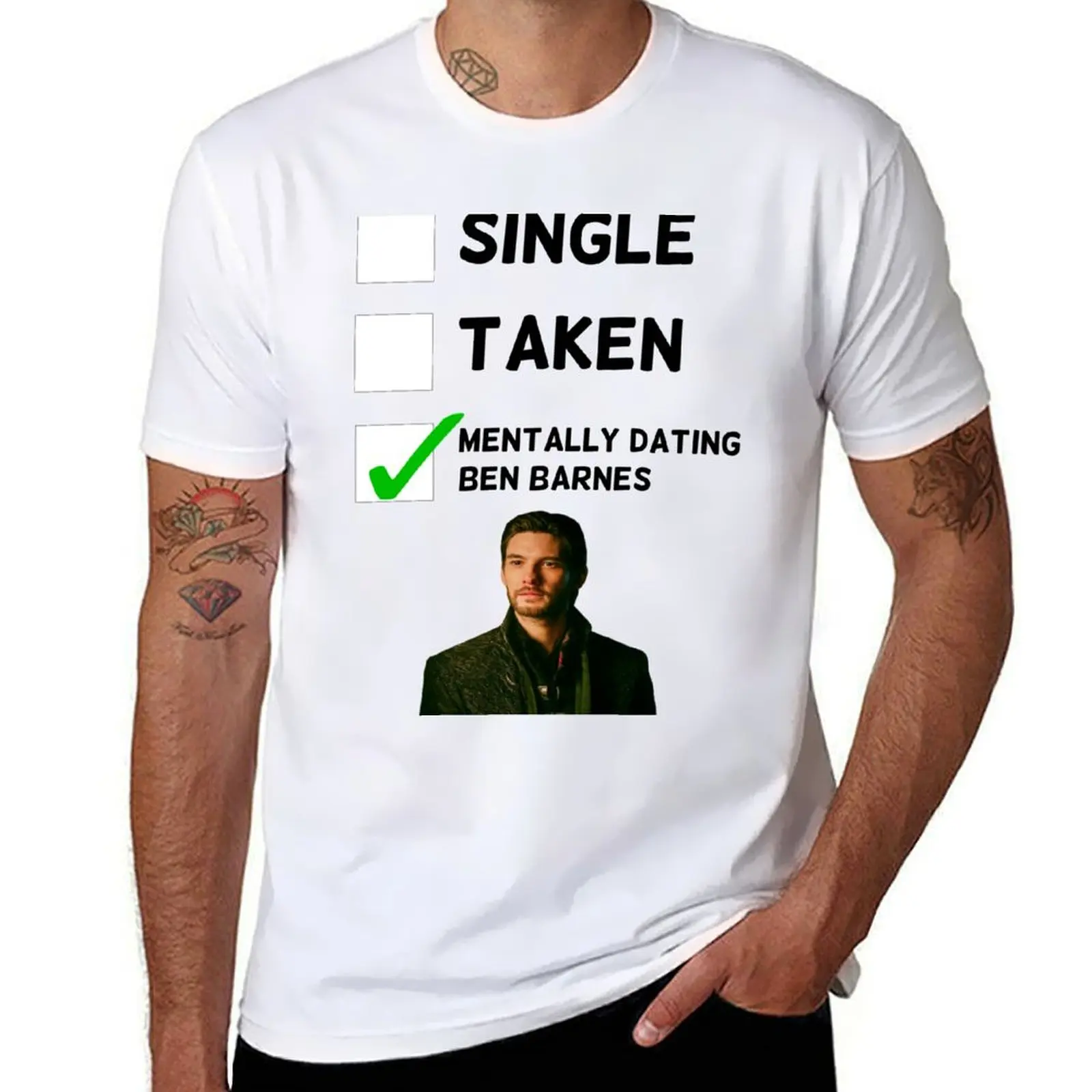 Dating Ben Barnes T-Shirt man t shirts for men casual man t shirts graphic T-Shirt
Dating Ben Barnes T-Shirt man t shirts for men casual man t shirts graphic T-Shirt