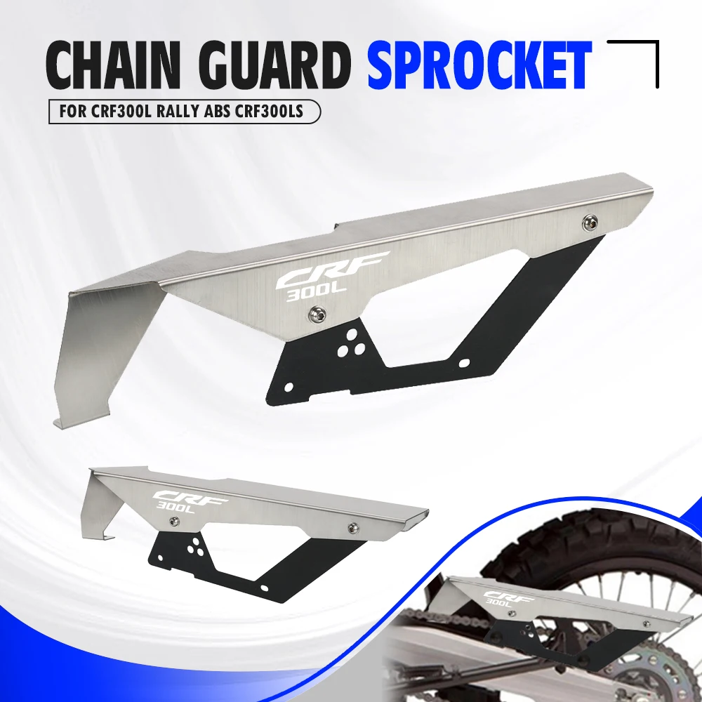 FOR HONDA CRF300L RALLY ABS 2021-2024 2023 2022 Motorcycle Rear Sprocket Chain Guard Cover Protector Plate CRF300LS CRF 300L S 
FOR HONDA CRF300L RALLY ABS 2021-2024 2023 2022 Motorcycle Rear Sprocket Chain Guard Cover Protector Plate CRF300LS CRF 300L S