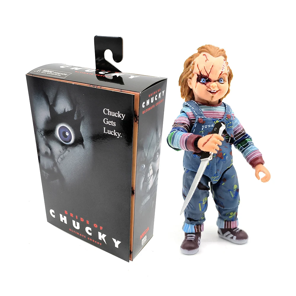 NECA Figure Bride of Chucky Ultimate Chucky Action Figure PVC Collectible Model Toys Joint Movable Doll Horror Figure Room Decor
NECA Figure Bride of Chucky Ultimate Chucky Action Figure PVC Collectible Model Toys Joint Movable Doll Horror Figure Room Decor
