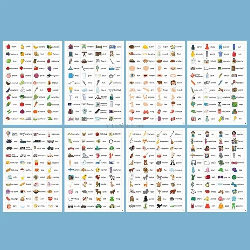 Fun English Word Sticker Multifunctional Vocabulary Sticker Adhesive Word Labels
Fun English Word Sticker Multifunctional Vocabulary Sticker Adhesive Word Labels