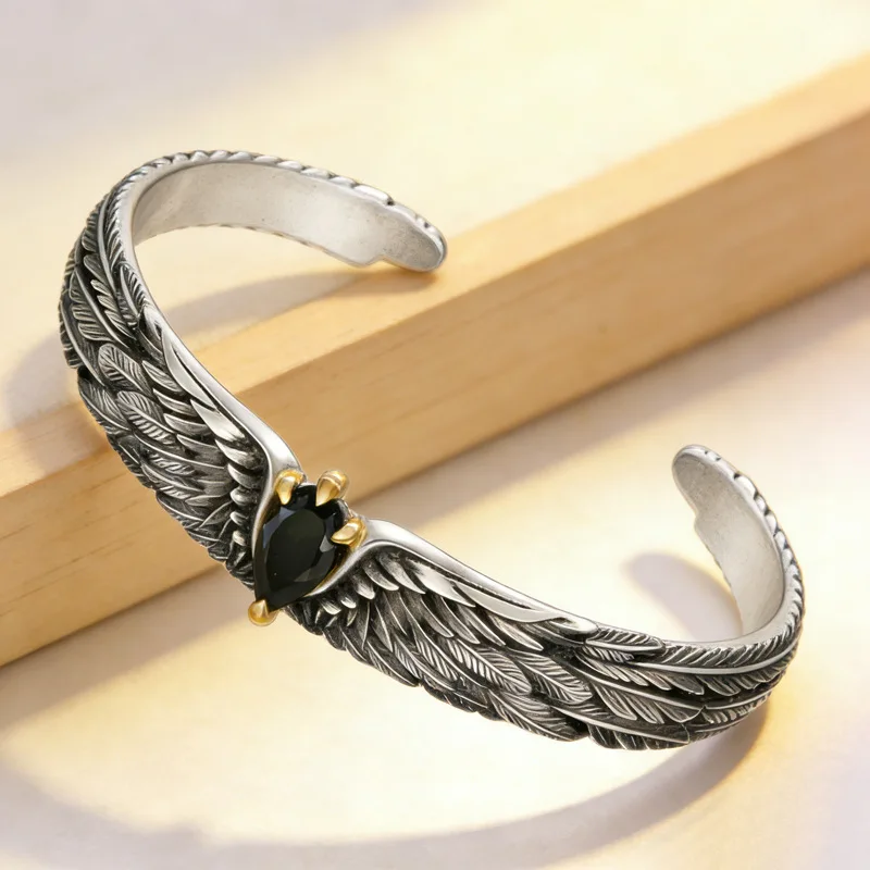 New Arrival Retro Eagle's Claw Design 925 Sterling Silver Female Bangle Jewelry Women Party Gifts 2026
New Arrival Retro Eagle's Claw Design 925 Sterling Silver Female Bangle Jewelry Women Party Gifts 2026