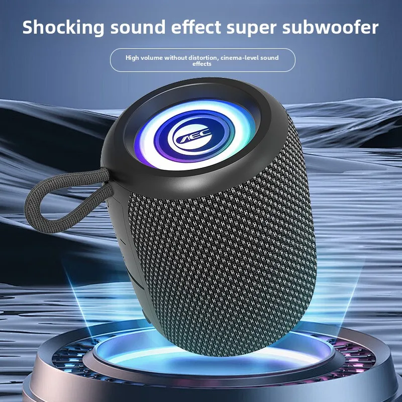 Bluetooth speaker 3-level waterproof wireless audio plug-in card new portable subwoofer TWS small speaker
Bluetooth speaker 3-level waterproof wireless audio plug-in card new portable subwoofer TWS small speaker