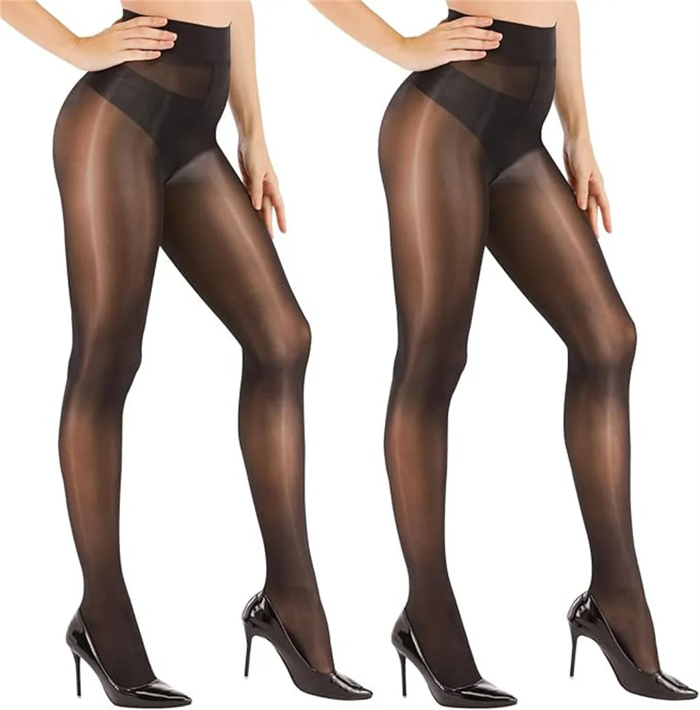 Oil Glossy Leggings Tight 2 Pairs Shiny Pantyhose for Women High Waist Silk Oil Shimmer Sheer Tights
Oil Glossy Leggings Tight 2 Pairs Shiny Pantyhose for Women High Waist Silk Oil Shimmer Sheer Tights