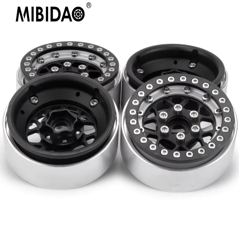 MIBIDAO 4Pcs Aluminum 1.9" Beadlock Wheel Rim 25mm for 1/10 TRX4 D90 Axial SCX10 90046 AXI03007 Redcat Gen8 RC Crawler
MIBIDAO 4Pcs Aluminum 1.9" Beadlock Wheel Rim 25mm for 1/10 TRX4 D90 Axial SCX10 90046 AXI03007 Redcat Gen8 RC Crawler