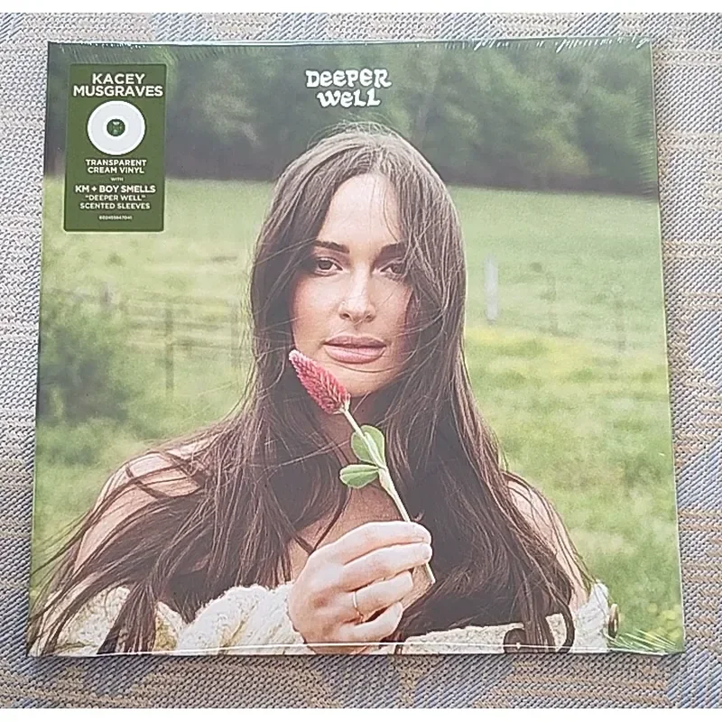Kacey Musgraves Country Music Singer-songwriter Deeper Well Milk White Color Glue LP for Vinyl Record Players
Kacey Musgraves Country Music Singer-songwriter Deeper Well Milk White Color Glue LP for Vinyl Record Players