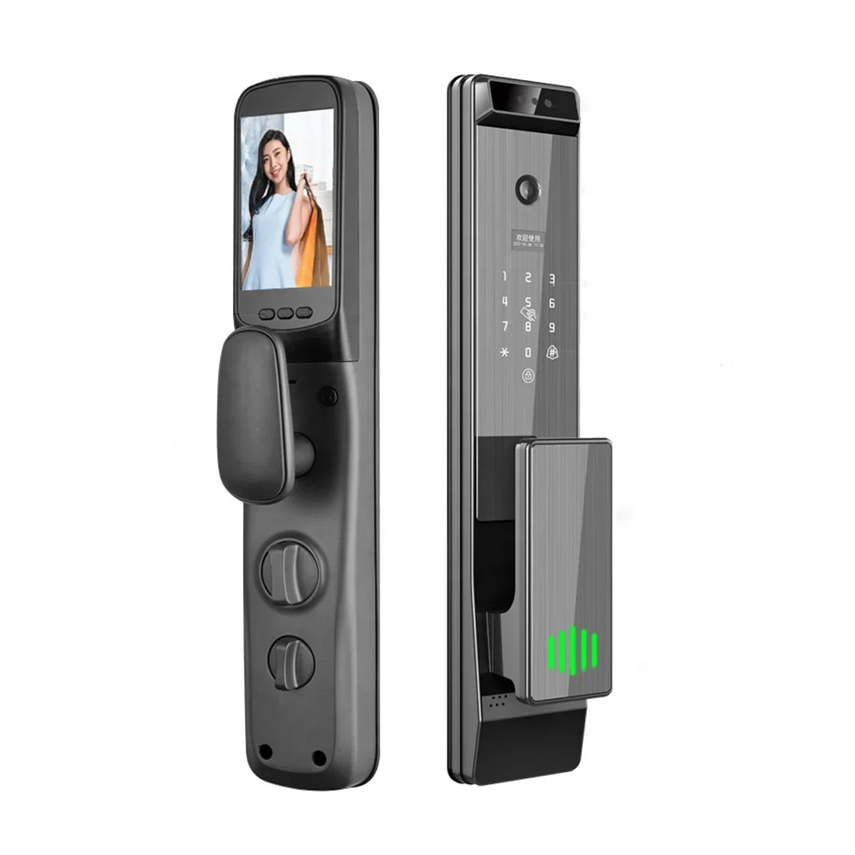 YOUHE Tuya Smart Lock Automatic Biometric Lock Wifi App Combination Home Security Fingerprint Lock
YOUHE Tuya Smart Lock Automatic Biometric Lock Wifi App Combination Home Security Fingerprint Lock