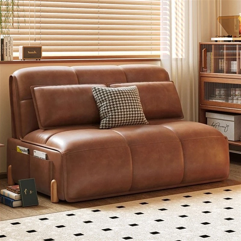 French Designer Electric Sofa Bed Danish Retro Oil Wax Skin Living Room Sofa Lounge Library Living Room Furniture Divano FYES
French Designer Electric Sofa Bed Danish Retro Oil Wax Skin Living Room Sofa Lounge Library Living Room Furniture Divano FYES